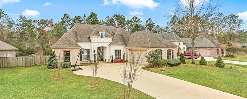 Four bedroom three bath home built close to New Orleans.