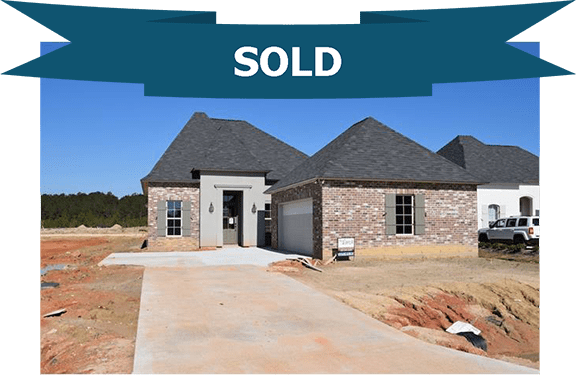 1217 Deer Park Court is a 3 bedroom, 3 bath new construction home in Bedico Creek. The floorplan features upgraded fixtures. The home has a private master bedroom.