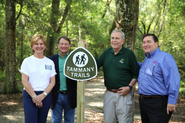 Groundbreaking for New Tammany Trails