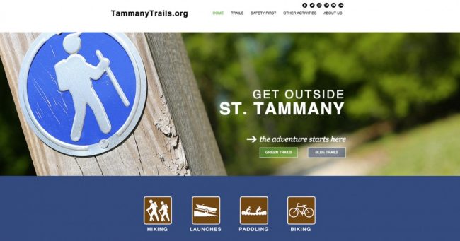 New Tammany Trails Website